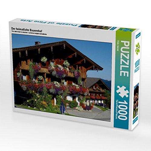 CALVENDO Puzzle Der heimatliche Bauernhof 1000 Teile Puzzle quer | 1000 Teile Lege-Größe 64 x 48 cm Foto-Puzzle für glückliche Stunden von CALVENDO