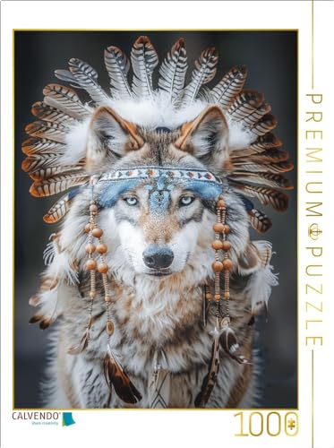 CALVENDO Puzzle Der schlaue Wolf | 1000 Teile Lege-Größe 64 x 48 cm Foto-Puzzle für glückliche Stunden CALVENDO Puzzle Der schlaue Wolf | 1000 Teile Lege-Größe 64 x 48 cm Foto-Puzzle für glückliche Stunden von CALVENDO