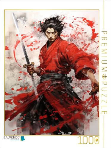 CALVENDO Puzzle Der standhafte Samurai | Lege-Größe cm Foto-Puzzle für glückliche Stunden von CALVENDO