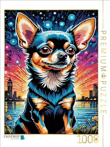 CALVENDO Puzzle Der stolze Chihuahua | 1000 Teile Lege-Größe 64 x 48 cm Foto-Puzzle für glückliche Stunden von CALVENDO