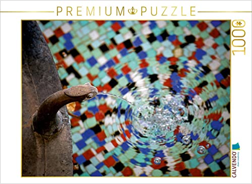 CALVENDO Puzzle Detail der Helenenquelle Bad Pyrmont 1000 Teile Puzzle quer | 1000 Teile Lege-Größe 64 x 48 cm Foto-Puzzle für glückliche Stunden von CALVENDO