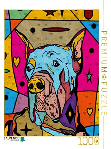 CALVENDO Puzzle Deutsche Dogge Mike 1000 Teile Lege-Größe 48 x 64 cm Foto-Puzzle Bild von Nico Bielow CALVENDO Puzzle Deutsche Dogge Mike 1000 Teile Lege-Größe 48 x 64 cm Foto-Puzzle Bild von Nico Bielow von CALVENDO