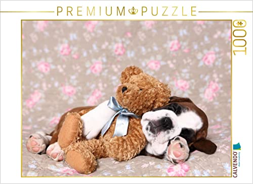 CALVENDO Puzzle Deutscher Boxer Welpe/German Boxer Puppy 1000 Teile Puzzle quer | 1000 Teile Lege-Größe 64 x 48 cm Foto-Puzzle für glückliche Stunden CALVENDO Puzzle Deutscher Boxer Welpe/German Boxer Puppy 1000 Teile Puzzle quer | 1000 Teile Lege-Größe 64 x 48 cm Foto-Puzzle für glückliche Stunden von CALVENDO