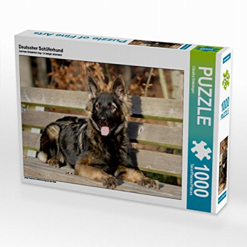 CALVENDO Puzzle Deutscher Schäferhund - 1000 Teile Foto-Puzzle für glückliche Stunden von CALVENDO