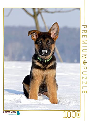 CALVENDO Puzzle Deutscher Schäferhund 1000 Teile Puzzle hoch | 1000 Teile Lege-Größe 48 x 64 cm Foto-Puzzle für glückliche Stunden CALVENDO Puzzle Deutscher Schäferhund 1000 Teile Puzzle hoch | 1000 Teile Lege-Größe 48 x 64 cm Foto-Puzzle für glückliche Stunden von CALVENDO