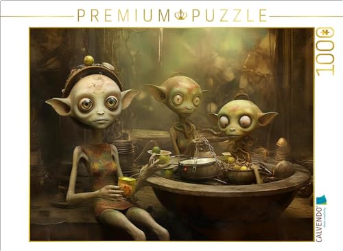 CALVENDO Puzzle Die DREI | Lege-Größe cm Foto-Puzzle für glückliche Stunden von CALVENDO