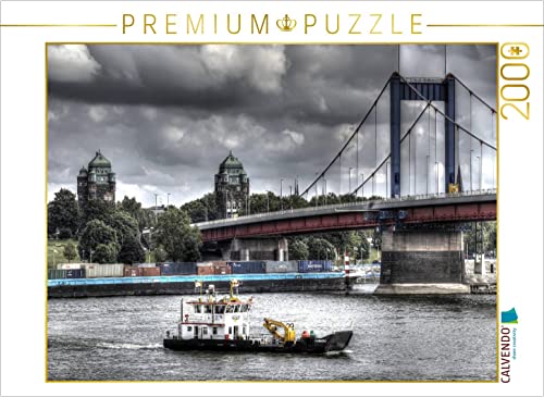 CALVENDO Puzzle Die Duisburger Rheinbrücken 2000 Teile Lege-Größe 90 x 67 cm Foto-Puzzle Bild von Joachim Petsch CALVENDO Puzzle Die Duisburger Rheinbrücken 2000 Teile Lege-Größe 90 x 67 cm Foto-Puzzle Bild von Joachim Petsch von CALVENDO
