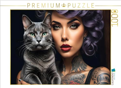 CALVENDO Puzzle Die Extravagante | Lege-Größe cm Foto-Puzzle für glückliche Stunden von CALVENDO