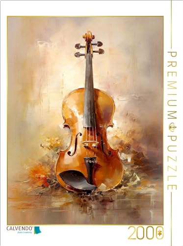 CALVENDO Puzzle Die Geige | 1000 Teile Lege-Größe 64 x 48 cm Foto-Puzzle für glückliche Stunden von CALVENDO