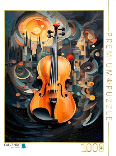 CALVENDO Puzzle Die Geige | 1000 Teile Lege-Größe 64 x 48 cm Foto-Puzzle für glückliche Stunden CALVENDO Puzzle Die Geige | 1000 Teile Lege-Größe 64 x 48 cm Foto-Puzzle für glückliche Stunden von CALVENDO