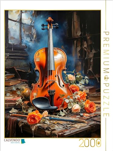 CALVENDO Puzzle Die Geige | 2000 Teile Lege-Größe 67 x 90 cm Foto-Puzzle für glückliche Stunden CALVENDO Puzzle Die Geige | 2000 Teile Lege-Größe 67 x 90 cm Foto-Puzzle für glückliche Stunden von CALVENDO