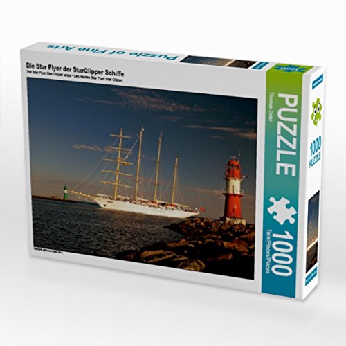 CALVENDO Puzzle Die Star Flyer der StarClipper Schiffe 1000 Teile Lege-Größe 64 x 48 cm Foto-Puzzle Bild von FotoDeHRO von CALVENDO
