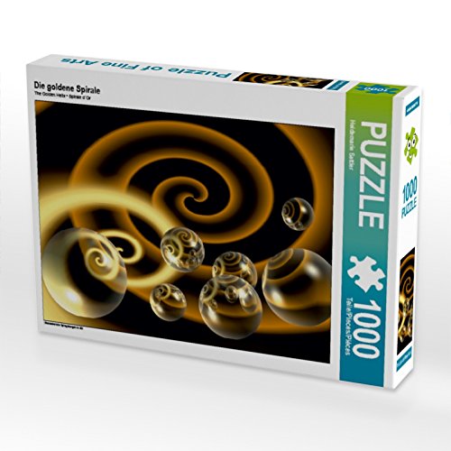 CALVENDO Puzzle Die goldene Spirale 1000 Teile Puzzle quer | 1000 Teile Lege-Größe 64 x 48 cm Foto-Puzzle für glückliche Stunden CALVENDO Puzzle Die goldene Spirale 1000 Teile Puzzle quer | 1000 Teile Lege-Größe 64 x 48 cm Foto-Puzzle für glückliche Stunden von CALVENDO