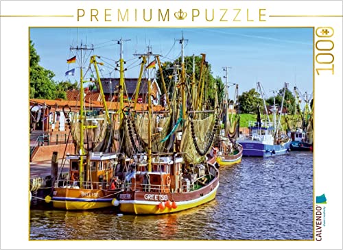 CALVENDO Puzzle Die größte Krabbenkutterflotte Ostfrieslands 1000 Teile Puzzle quer | 1000 Teile Lege-Größe 64 x 48 cm Foto-Puzzle für glückliche Stunden CALVENDO Puzzle Die größte Krabbenkutterflotte Ostfrieslands 1000 Teile Puzzle quer | 1000 Teile Lege-Größe 64 x 48 cm Foto-Puzzle für glückliche Stunden von CALVENDO