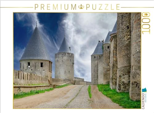 CALVENDO Puzzle Die schöne Festungsstadt Carcasonne mit vielen Sehenswürdigkeiten ist komplett von Wehrmauern umgeben | 1000 Teile Lege-Größe 64 x 48 cm Foto-Puzzle für glückliche Stunden CALVENDO Puzzle Die schöne Festungsstadt Carcasonne mit vielen Sehenswürdigkeiten ist komplett von Wehrmauern umgeben | 1000 Teile Lege-Größe 64 x 48 cm Foto-Puzzle für glückliche Stunden von CALVENDO