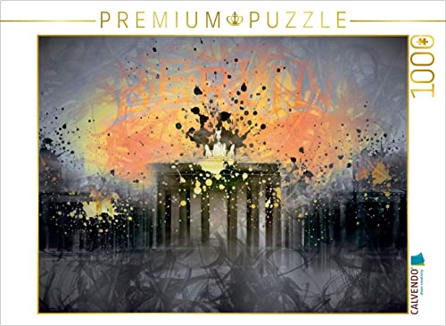 CALVENDO Puzzle Digital-Art Berlin Brandenburger Tor 1000 Teile Puzzle quer | 1000 Teile Lege-Größe 64 x 48 cm Foto-Puzzle für glückliche Stunden CALVENDO Puzzle Digital-Art Berlin Brandenburger Tor 1000 Teile Puzzle quer | 1000 Teile Lege-Größe 64 x 48 cm Foto-Puzzle für glückliche Stunden von CALVENDO