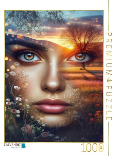 CALVENDO Puzzle Doppelbelichtung Portrait mit Blüten, Baum und Lichtstimmung im Frühlingserwachen | 1000 Teile Lege-Größe 48 x 64 cm Foto-Puzzle für glückliche Stunden CALVENDO Puzzle Doppelbelichtung Portrait mit Blüten, Baum und Lichtstimmung im Frühlingserwachen | 1000 Teile Lege-Größe 48 x 64 cm Foto-Puzzle für glückliche Stunden von CALVENDO