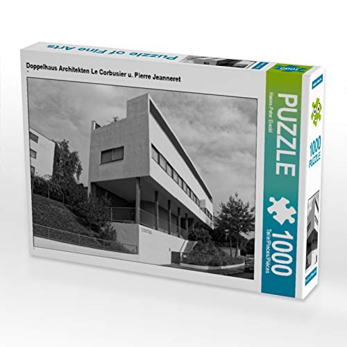 CALVENDO Puzzle Doppelhaus Architekten Le Corbusier u. Pierre Jeanneret 1000 Teile Puzzle quer | 1000 Teile Lege-Größe 64 x 48 cm Foto-Puzzle für glückliche Stunden CALVENDO Puzzle Doppelhaus Architekten Le Corbusier u. Pierre Jeanneret 1000 Teile Puzzle quer | 1000 Teile Lege-Größe 64 x 48 cm Foto-Puzzle für glückliche Stunden von CALVENDO