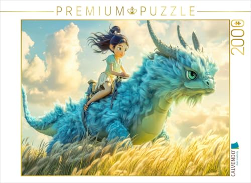 CALVENDO Puzzle Dragon | 2000 Teile Lege-Größe 90 x 67 cm Foto-Puzzle für glückliche Stunden von CALVENDO