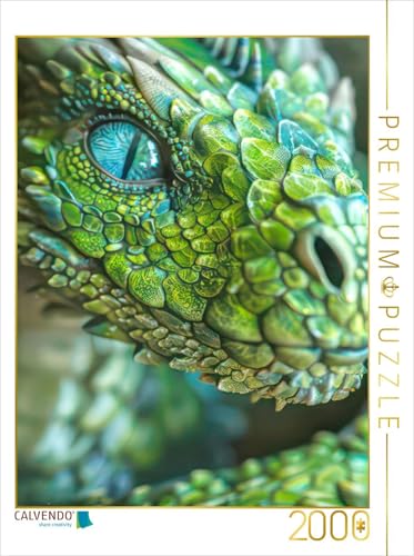CALVENDO Puzzle Dragon | Lege-Größe cm Foto-Puzzle für glückliche Stunden von CALVENDO
