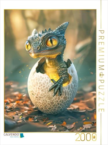 CALVENDO Puzzle Dragon | 2000 Teile Lege-Größe 67 x 90 cm Foto-Puzzle für glückliche Stunden von CALVENDO