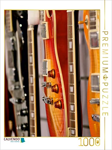CALVENDO Puzzle E-Gitarre 1000 Teile Puzzle hoch | 1000 Teile Lege-Größe 48 x 64 cm Foto-Puzzle für glückliche Stunden von CALVENDO