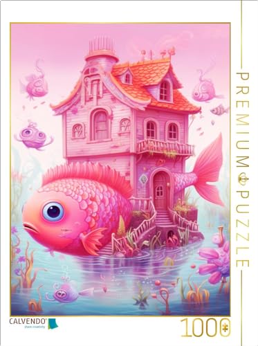 CALVENDO Puzzle EIN Dicker Fisch steckt im zu kleinen Haus fest | Lege-Größe cm Foto-Puzzle für glückliche Stunden CALVENDO Puzzle EIN Dicker Fisch steckt im zu kleinen Haus fest | Lege-Größe cm Foto-Puzzle für glückliche Stunden von CALVENDO