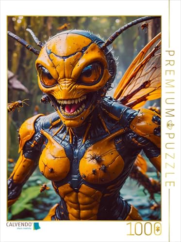 CALVENDO Puzzle EIN Hornissenmensch | 1000 Teile Lege-Größe 48 x 64 cm Foto-Puzzle für glückliche Stunden von CALVENDO