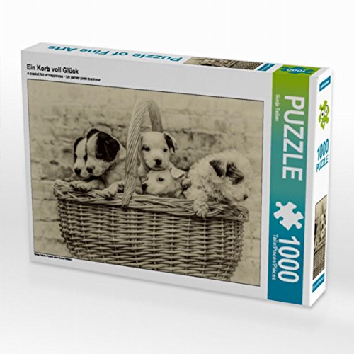 CALVENDO Puzzle EIN Korb voll Glück 1000 Teile Lege-Größe 64 x 48 cm Foto-Puzzle Bild von Sonja Teßen CALVENDO Puzzle EIN Korb voll Glück 1000 Teile Lege-Größe 64 x 48 cm Foto-Puzzle Bild von Sonja Teßen von CALVENDO