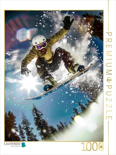 CALVENDO Puzzle EIN Meister auf seinem Snowboard | 1000 Teile Lege-Größe 48 x 64 cm Foto-Puzzle für glückliche Stunden CALVENDO Puzzle EIN Meister auf seinem Snowboard | 1000 Teile Lege-Größe 48 x 64 cm Foto-Puzzle für glückliche Stunden von CALVENDO