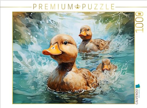 CALVENDO Puzzle EIN Motiv aus dem Kalender Alle Meine Entchen | 1000 Teile Lege-Größe 64 x 48 cm Foto-Puzzle für glückliche Stunden von CALVENDO