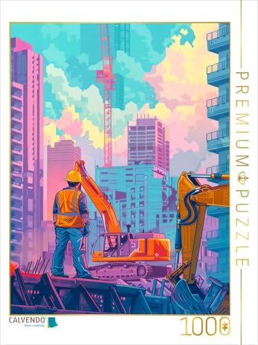 CALVENDO Puzzle EIN Motiv aus dem Kalender Bauarbeiter - Mein Traumberuf | 1000 Teile Lege-Größe 48 x 64 cm Foto-Puzzle für glückliche Stunden CALVENDO Puzzle EIN Motiv aus dem Kalender Bauarbeiter - Mein Traumberuf | 1000 Teile Lege-Größe 48 x 64 cm Foto-Puzzle für glückliche Stunden von CALVENDO