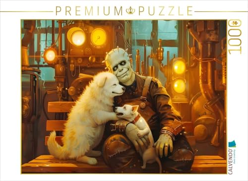 CALVENDO Puzzle EIN Motiv aus dem Kalender Bücher, Liebe und EIN Kleiner Hund | Lege-Größe cm Foto-Puzzle für glückliche Stunden CALVENDO Puzzle EIN Motiv aus dem Kalender Bücher, Liebe und EIN Kleiner Hund | Lege-Größe cm Foto-Puzzle für glückliche Stunden von CALVENDO