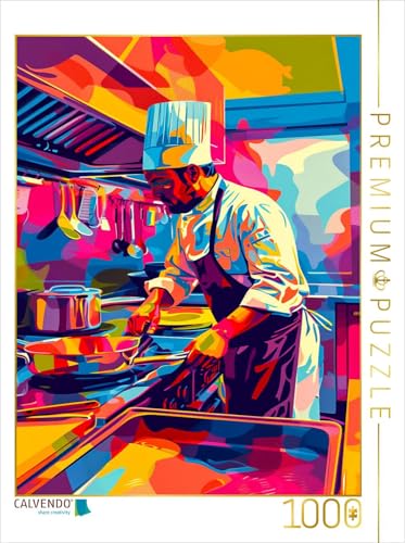 CALVENDO Puzzle EIN Motiv aus dem Kalender Chef de Cuisine - Mein Traumberuf Koch | 1000 Teile Lege-Größe 48 x 64 cm Foto-Puzzle für glückliche Stunden CALVENDO Puzzle EIN Motiv aus dem Kalender Chef de Cuisine - Mein Traumberuf Koch | 1000 Teile Lege-Größe 48 x 64 cm Foto-Puzzle für glückliche Stunden von CALVENDO