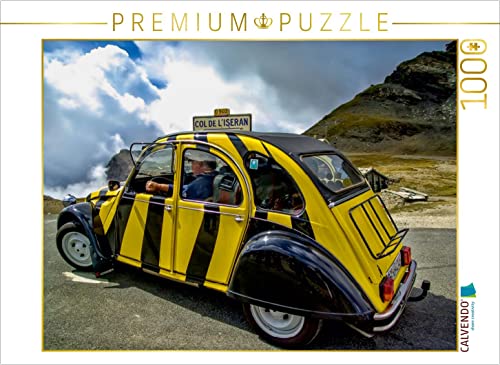 CALVENDO Puzzle EIN Motiv aus dem Kalender Citroën 2CV - die Ente 1000 Teile Puzzle quer | 1000 Teile Lege-Größe 64 x 48 cm Foto-Puzzle für glückliche Stunden von CALVENDO