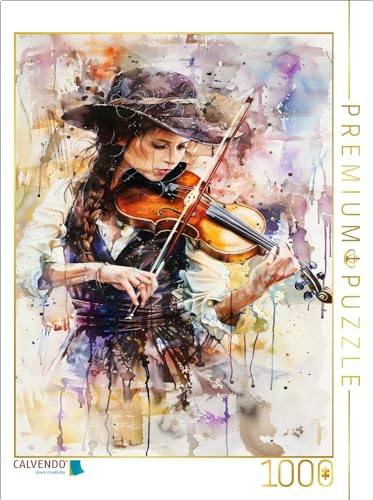 CALVENDO Puzzle EIN Motiv aus dem Kalender Die Farben der Musik | 1000 Teile Lege-Größe 64 x 48 cm Foto-Puzzle für glückliche Stunden von CALVENDO