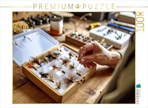 CALVENDO Puzzle EIN Motiv aus dem Kalender Die Kunst der Fliege | 1000 Teile Lege-Größe 64 x 48 cm Foto-Puzzle für glückliche Stunden von CALVENDO