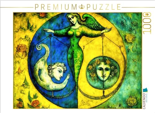 CALVENDO Puzzle EIN Motiv aus dem Kalender Die zwölf Tierkreiszeichen | 1000 Teile Lege-Größe 64 x 48 cm Foto-Puzzle für glückliche Stunden von CALVENDO