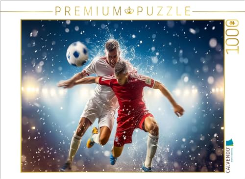 CALVENDO Puzzle EIN Motiv aus dem Kalender Fussball - Zweikampf | 1000 Teile Lege-Größe 64 x 48 cm Foto-Puzzle für glückliche Stunden CALVENDO Puzzle EIN Motiv aus dem Kalender Fussball - Zweikampf | 1000 Teile Lege-Größe 64 x 48 cm Foto-Puzzle für glückliche Stunden von CALVENDO