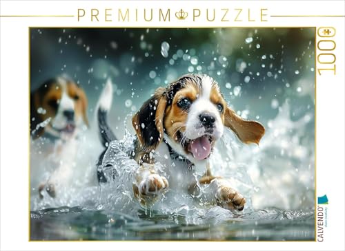 CALVENDO Puzzle EIN Motiv aus dem Kalender Hunde und Wasser | 1000 Teile Lege-Größe 64 x 48 cm Foto-Puzzle für glückliche Stunden CALVENDO Puzzle EIN Motiv aus dem Kalender Hunde und Wasser | 1000 Teile Lege-Größe 64 x 48 cm Foto-Puzzle für glückliche Stunden von CALVENDO