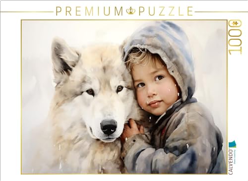 CALVENDO Puzzle EIN Motiv aus dem Kalender Kinder und Tiere | Lege-Größe cm Foto-Puzzle für glückliche Stunden von CALVENDO