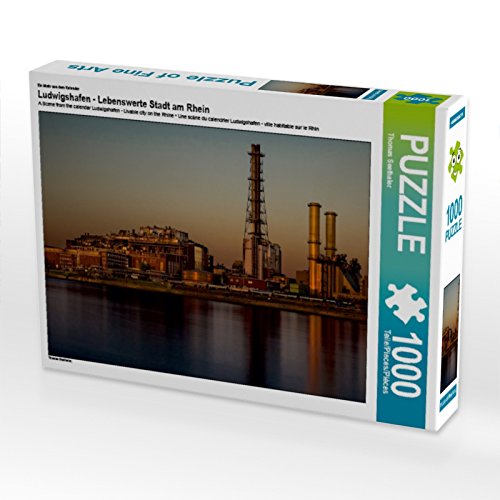 CALVENDO Puzzle EIN Motiv aus dem Kalender Ludwigshafen - Lebenswerte Stadt am Rhein 1000 Teile Puzzle quer | Lege-Größe cm Foto-Puzzle für glückliche Stunden von CALVENDO