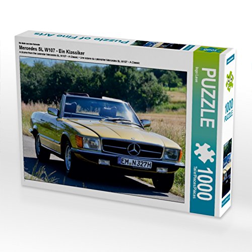 CALVENDO Puzzle EIN Motiv aus dem Kalender Mercedes SL W107 - EIN Klassiker 1000 Teile Puzzle quer | 1000 Teile Lege-Größe 64 x 48 cm Foto-Puzzle für glückliche Stunden CALVENDO Puzzle EIN Motiv aus dem Kalender Mercedes SL W107 - EIN Klassiker 1000 Teile Puzzle quer | 1000 Teile Lege-Größe 64 x 48 cm Foto-Puzzle für glückliche Stunden von CALVENDO
