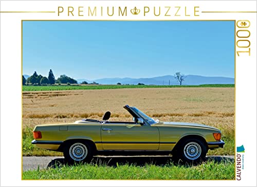 CALVENDO Puzzle EIN Motiv aus dem Kalender Mercedes SL W107 - EIN Klassiker 1000 Teile Puzzle quer | 1000 Teile Lege-Größe 64 x 48 cm Foto-Puzzle für glückliche Stunden von CALVENDO