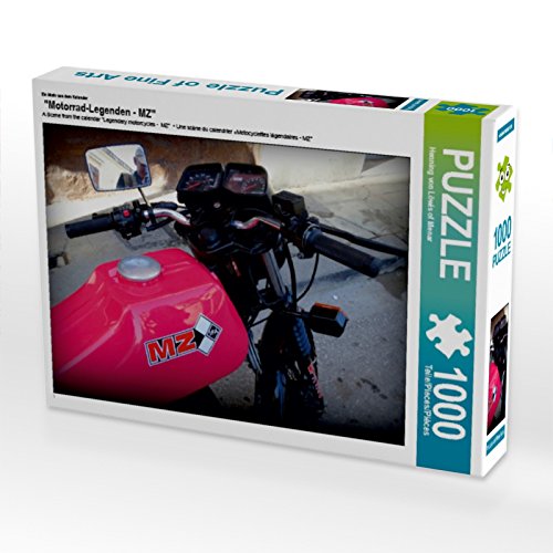 CALVENDO Puzzle EIN Motiv aus dem Kalender Motorrad-Legenden - MZ 1000 Teile Puzzle quer | 1000 Teile Lege-Größe 64 x 48 cm Foto-Puzzle für glückliche Stunden CALVENDO Puzzle EIN Motiv aus dem Kalender Motorrad-Legenden - MZ 1000 Teile Puzzle quer | 1000 Teile Lege-Größe 64 x 48 cm Foto-Puzzle für glückliche Stunden von CALVENDO
