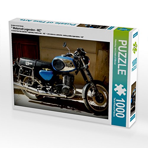 CALVENDO Puzzle EIN Motiv aus dem Kalender Motorrad-Legenden - MZ 1000 Teile Puzzle quer | 1000 Teile Lege-Größe 64 x 48 cm Foto-Puzzle für glückliche Stunden CALVENDO Puzzle EIN Motiv aus dem Kalender Motorrad-Legenden - MZ 1000 Teile Puzzle quer | 1000 Teile Lege-Größe 64 x 48 cm Foto-Puzzle für glückliche Stunden von CALVENDO