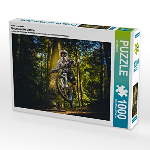 CALVENDO Puzzle EIN Motiv aus dem Kalender Mountainbike Action 1000 Teile Puzzle quer | 1000 Teile Lege-Größe 64 x 48 cm Foto-Puzzle für glückliche Stunden CALVENDO Puzzle EIN Motiv aus dem Kalender Mountainbike Action 1000 Teile Puzzle quer | 1000 Teile Lege-Größe 64 x 48 cm Foto-Puzzle für glückliche Stunden von CALVENDO