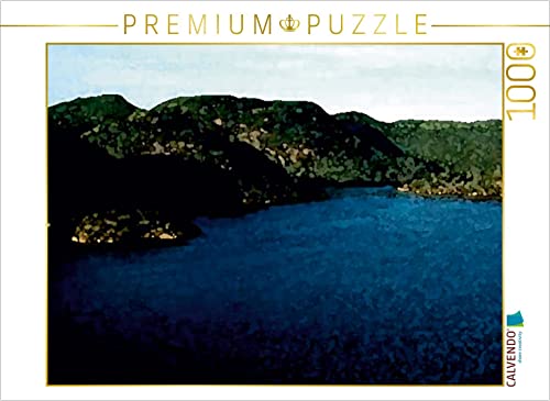 CALVENDO Puzzle EIN Motiv aus dem Kalender Neufundland entdecken 1000 Teile Puzzle quer | 1000 Teile Lege-Größe 64 x 48 cm Foto-Puzzle für glückliche Stunden von CALVENDO