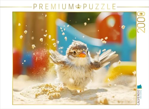 CALVENDO Puzzle EIN Motiv aus dem Kalender Plitsch, Platsch, tierisch nass | 2000 Teile Lege-Größe 90 x 67 cm Foto-Puzzle für glückliche Stunden von CALVENDO