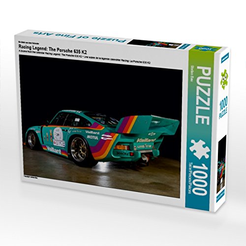 CALVENDO Puzzle EIN Motiv aus dem Kalender Racing Legend: The Porsche 635 K2 1000 Teile Puzzle quer | 1000 Teile Lege-Größe 64 x 48 cm Foto-Puzzle für glückliche Stunden von CALVENDO
